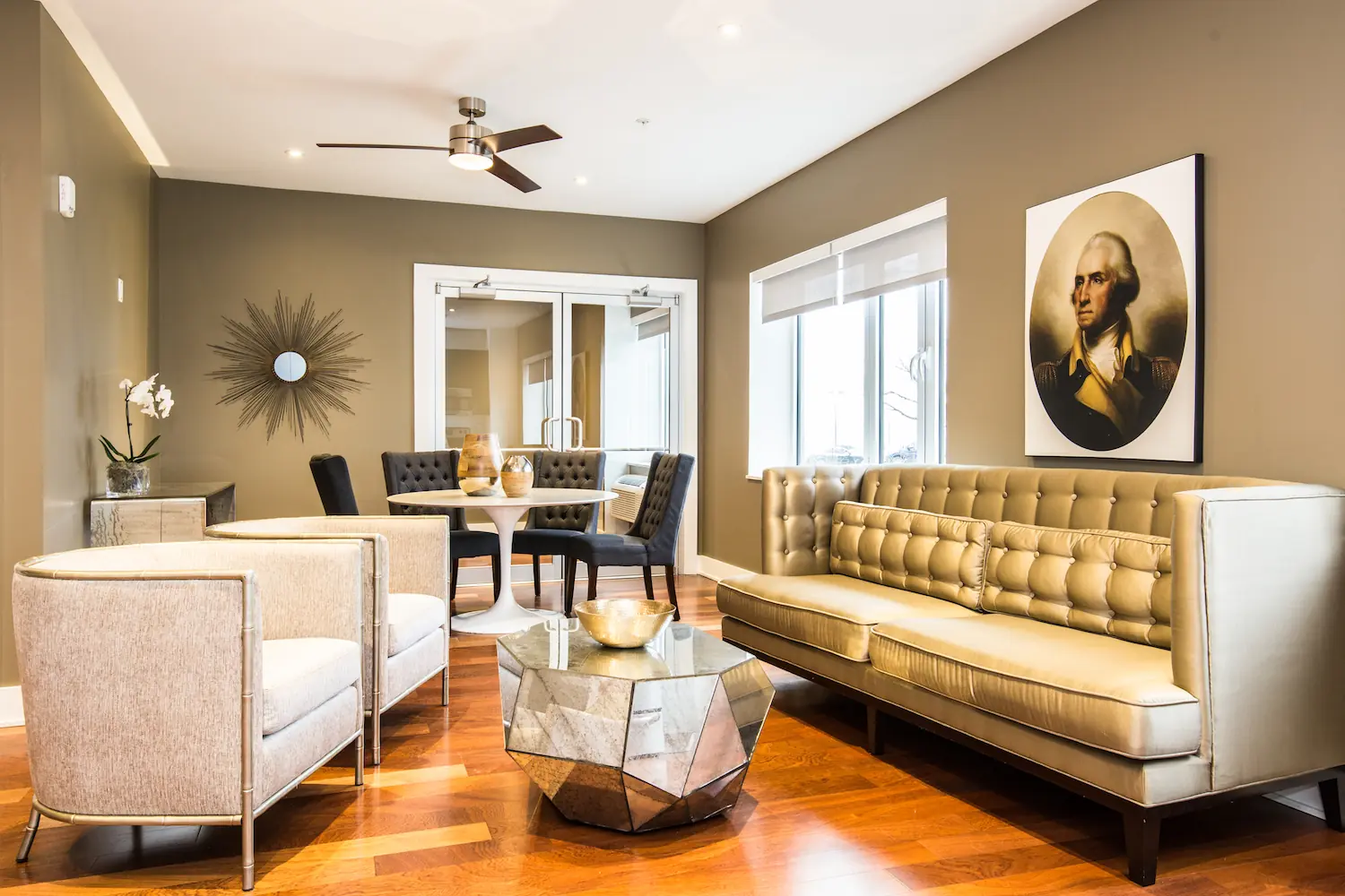 Presidential City Apartments resident lounge — image 8