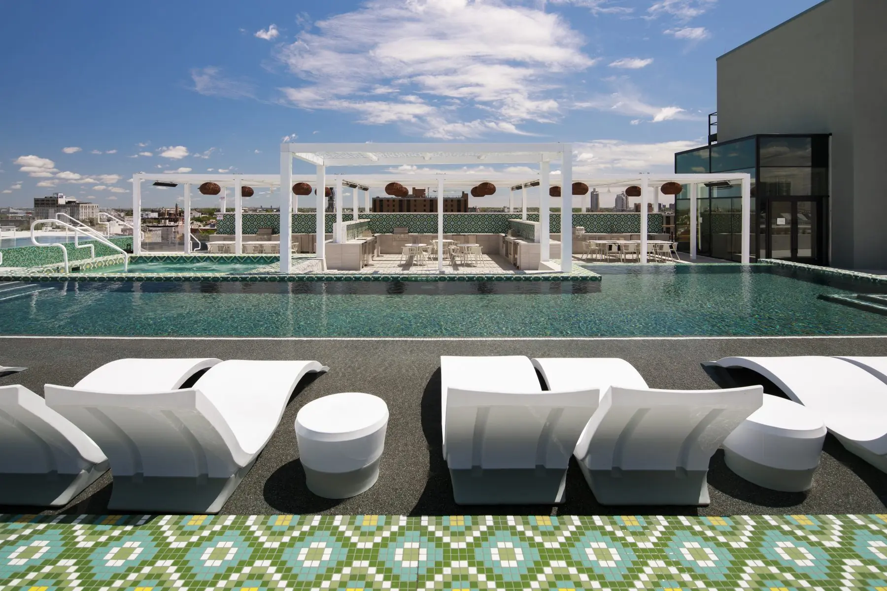 The Poplar pool and terrace — image 3